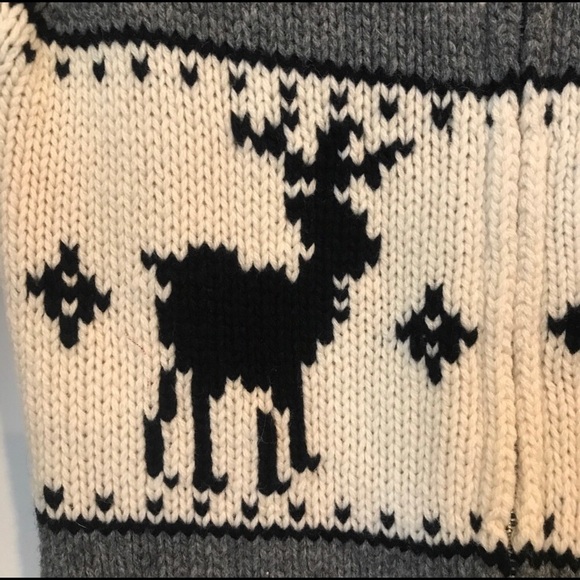 TNA Aritzia Sea to Sky Cardigan with Deer Detail - Picture 4 of 5